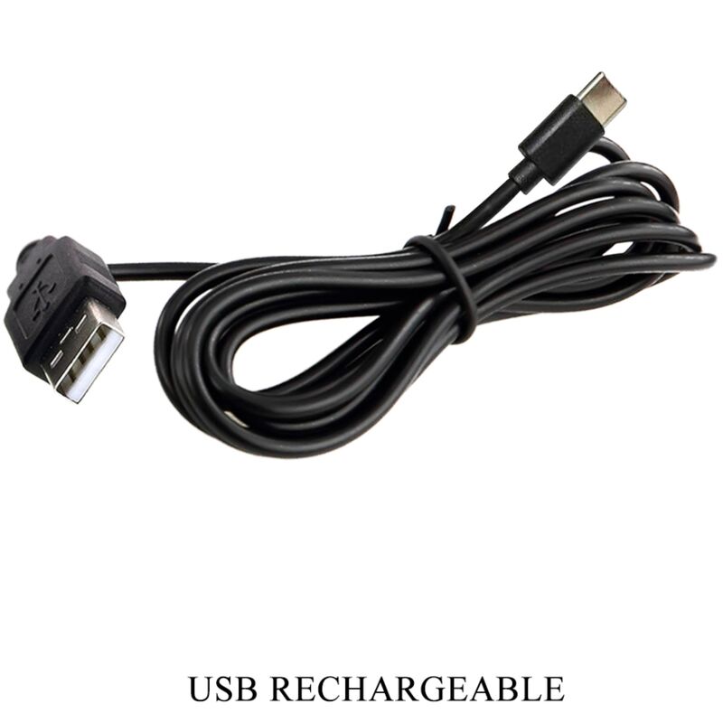 Câble de charge USB du pistolet de massage DJ Scholar, mention rechargeable par USB, accessoire de recharge de la machine de va-et-vient Pretty Love.