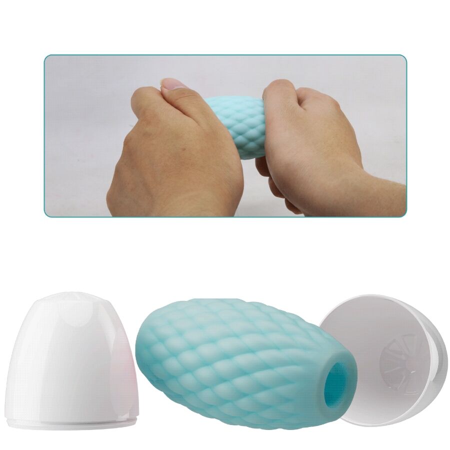 pretty love masturbateur pour homme en silicone athena eros bleu ciel