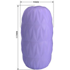 Masturbateur œuf texturé extensible réversible — packaging fournisseur