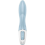 Vibromasseur lapin gonflable en silicone à pompe — vue de profil