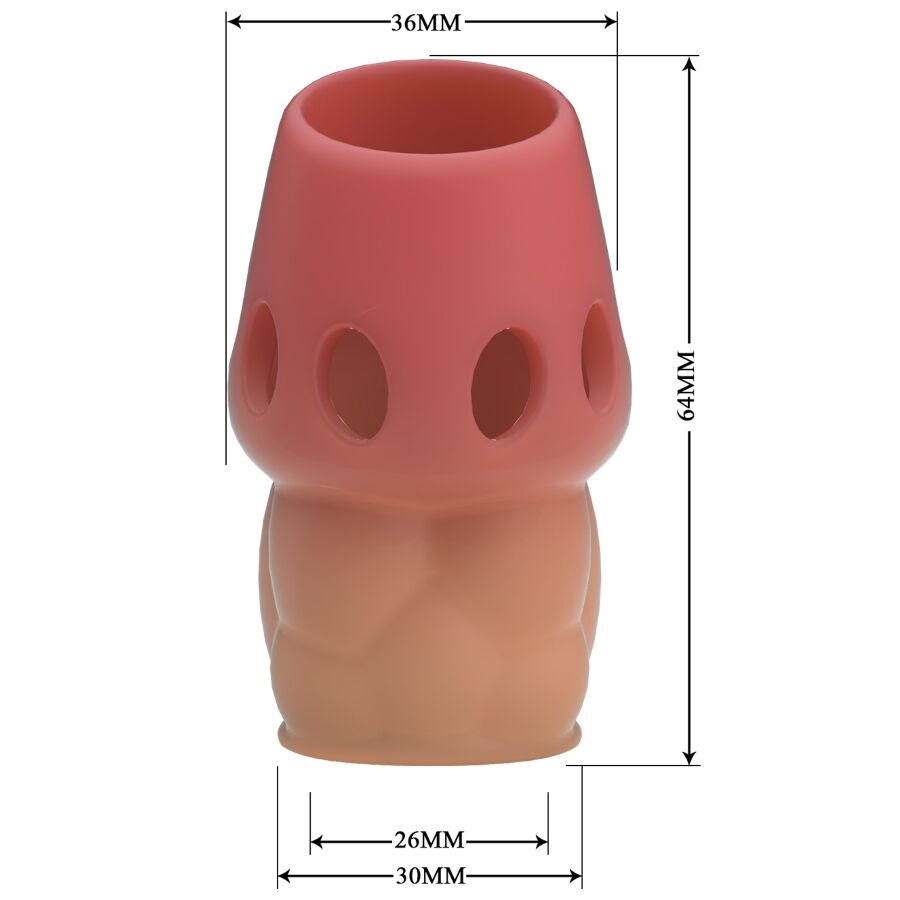 Oscar pénis plus épais rose