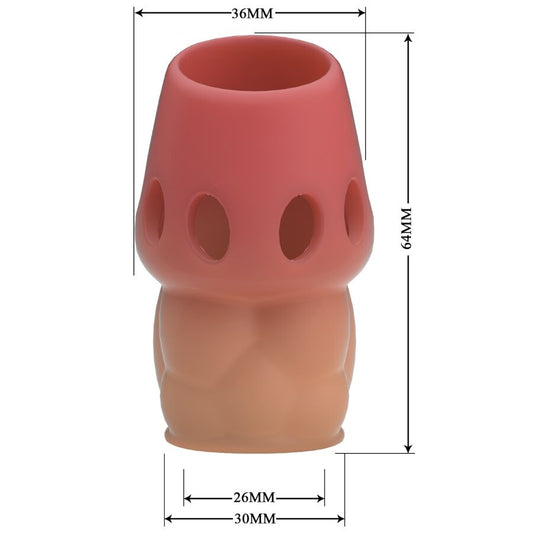 Oscar pénis plus épais rose