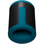 Masturbateur masculin connecté à crêtes silicone — détail texture surface