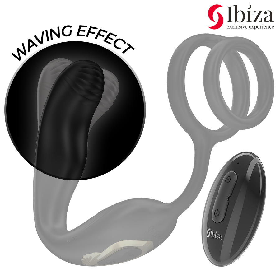 Ibiza Plug Anal Rotatif Télécommandé Wiggle