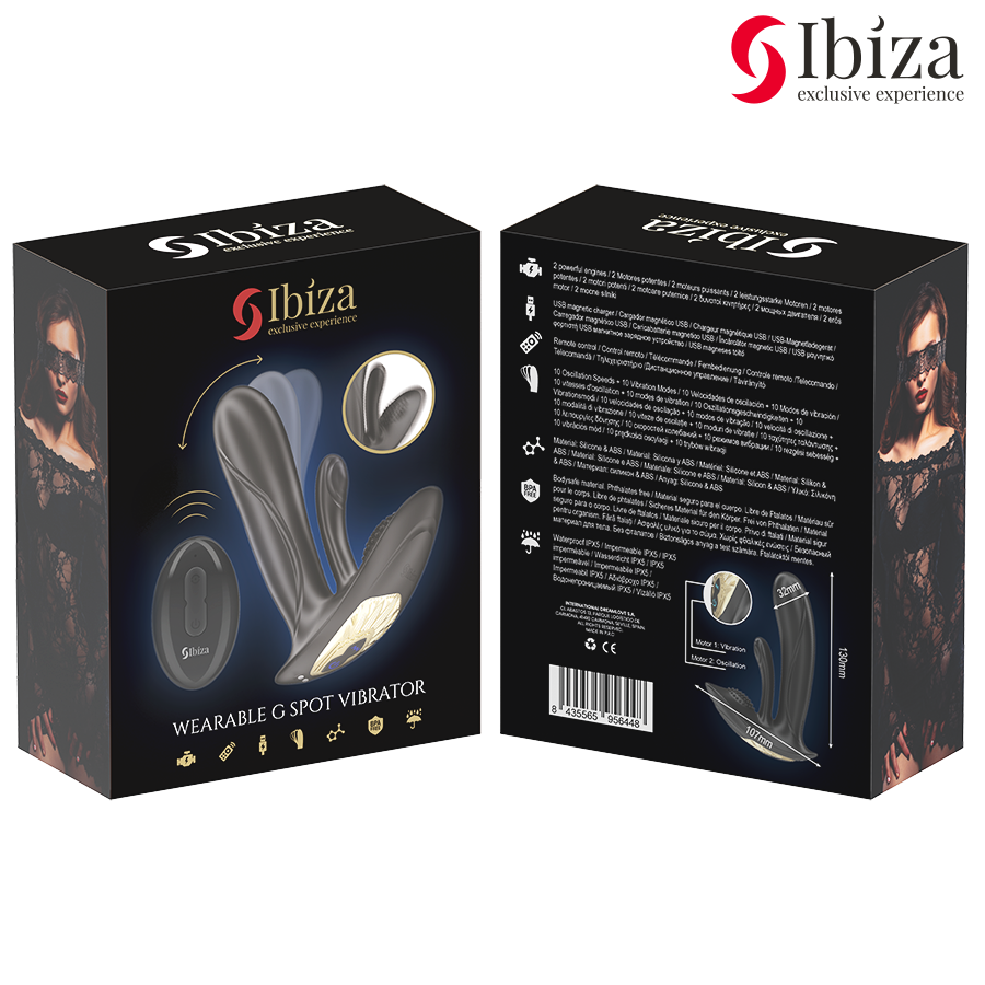 Ibiza Vibrateur Portable Avec Stimulation