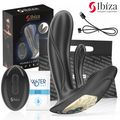 Vibromasseur portable noir d'Ibiza Technology avec télécommande, boîte Wearable G Spot et sachet de lubrifiant Waterfeel