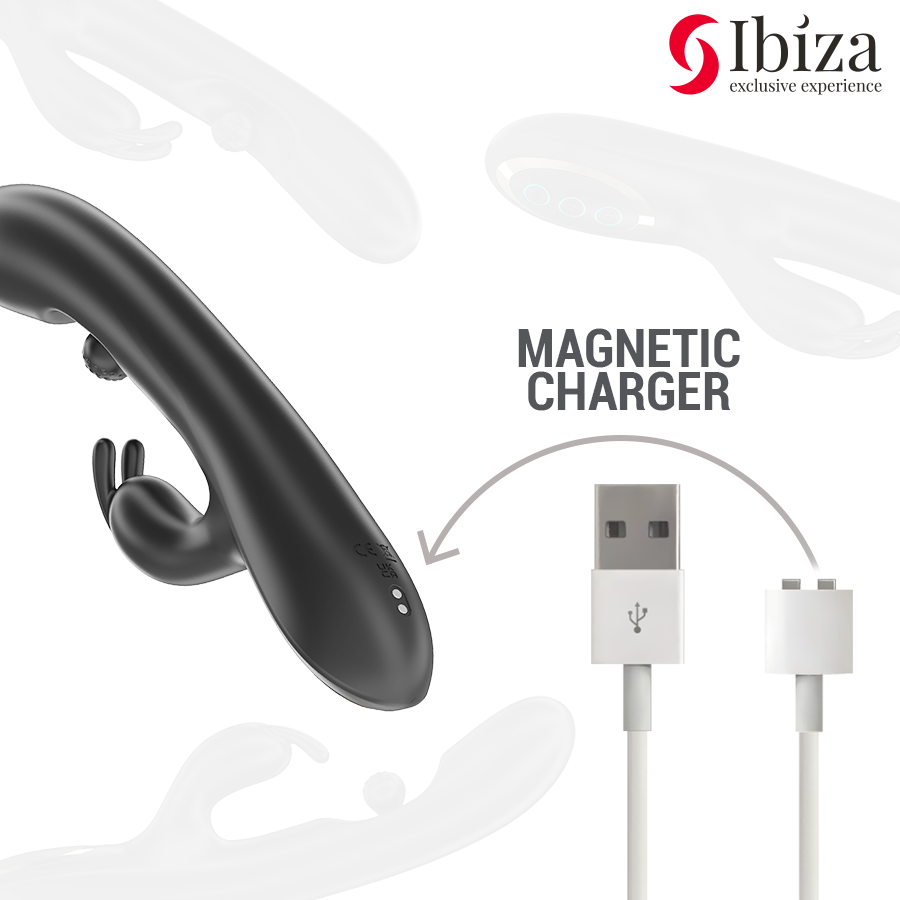 Ibiza Vibrateur Rabbit Avec Perle Roulante