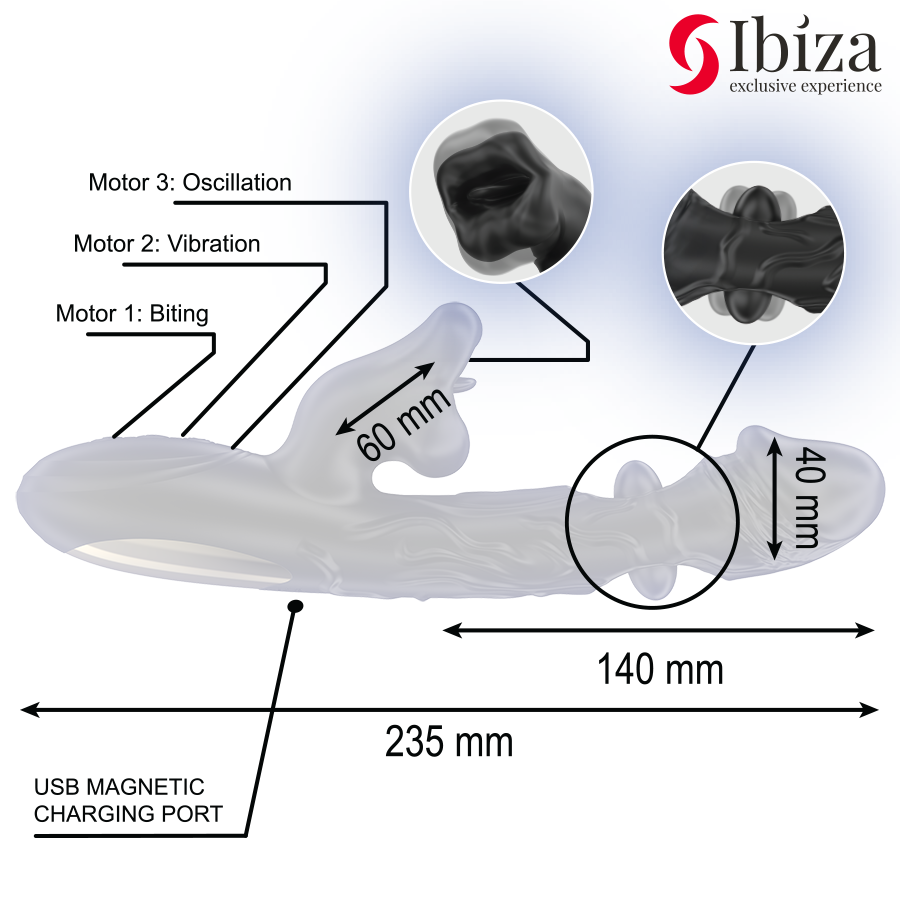 Ibiza Vibrateur Et Stimulateur De Clitoris