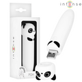 Mini vibromasseur bullet panda en silicone rechargeable — vue principale