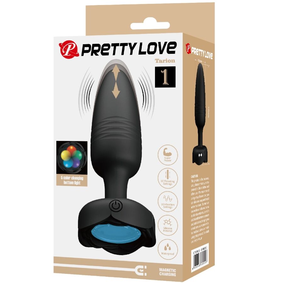 Plug anal avec lumière led
