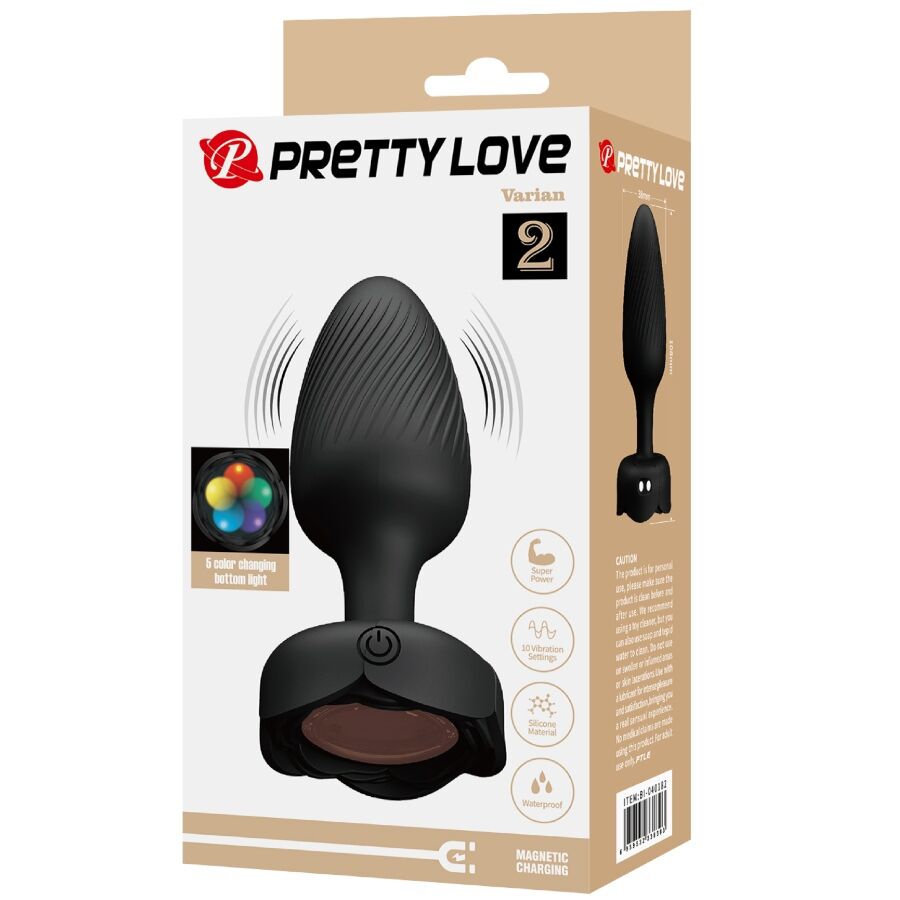 Plug anal avec lumière led