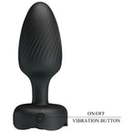 Tarion plug anal avec lumière led noir 12,5 cm