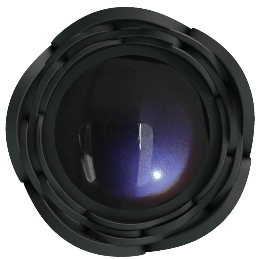 Tapón anal Tarion Pretty Love con luz LED, negro, 12,5 cm