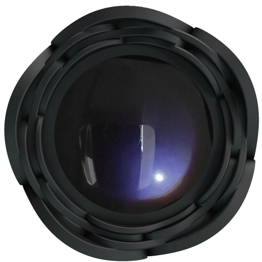 Tapón anal Tarion Pretty Love con luz LED, negro, 12,5 cm
