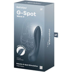 Stimulateur point G à ondes G-Spot Wave gris — détail texture surface