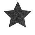 Capuchons de téton noir avec paillettes Flash — vue principale