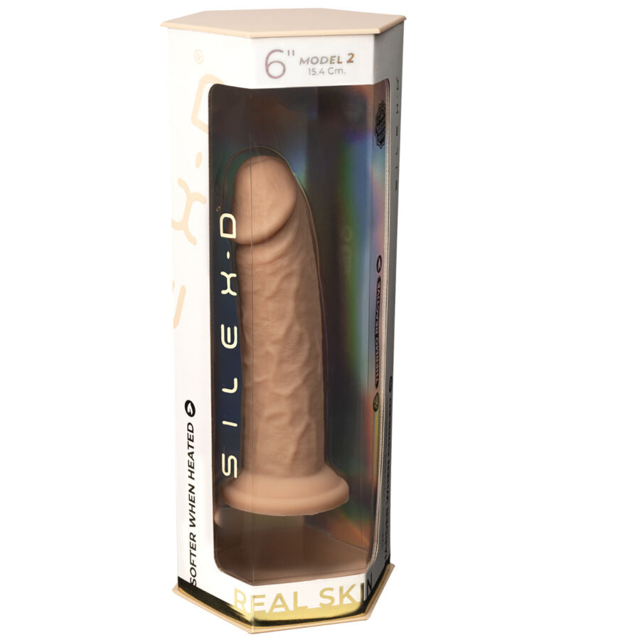 Gode réaliste en silicone avec base ventouse