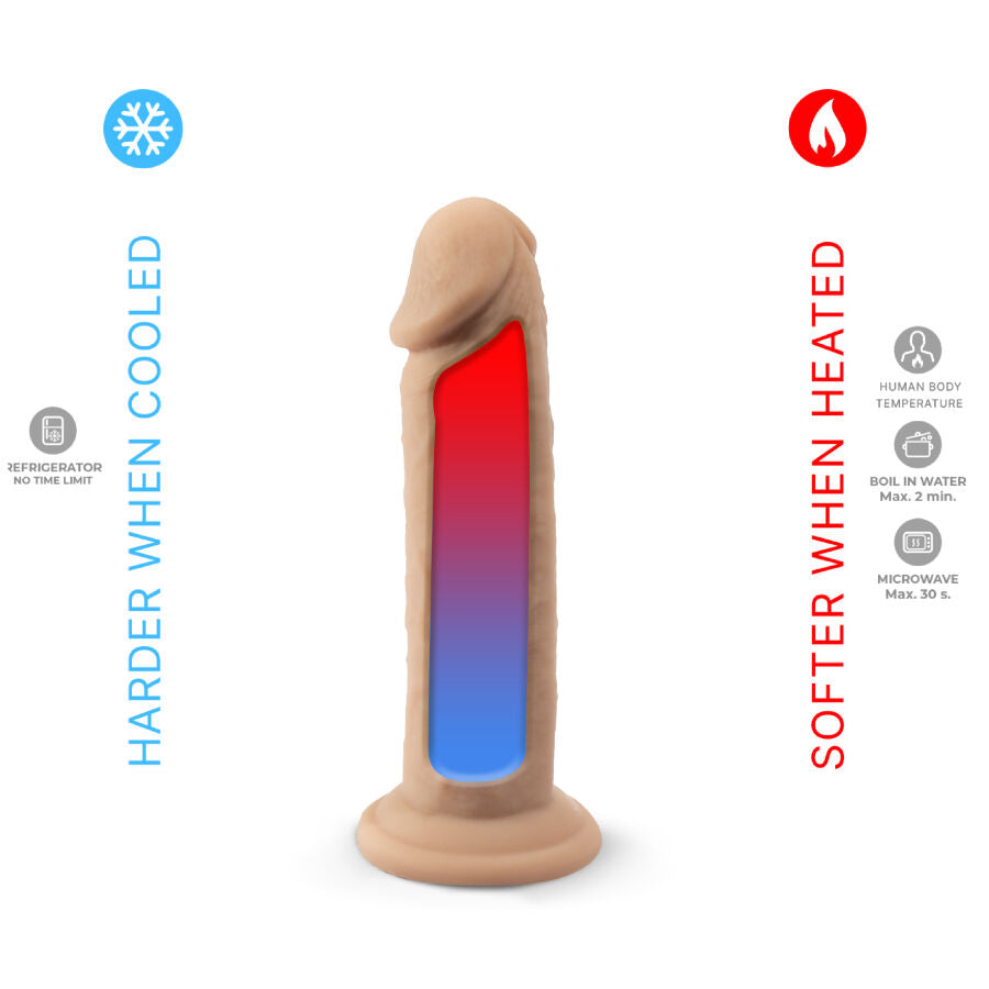 Gode réaliste en silicone avec base ventouse — détail produit