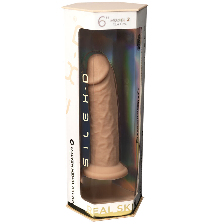 Gode réaliste en silicone modelé veiné — détail texture surface