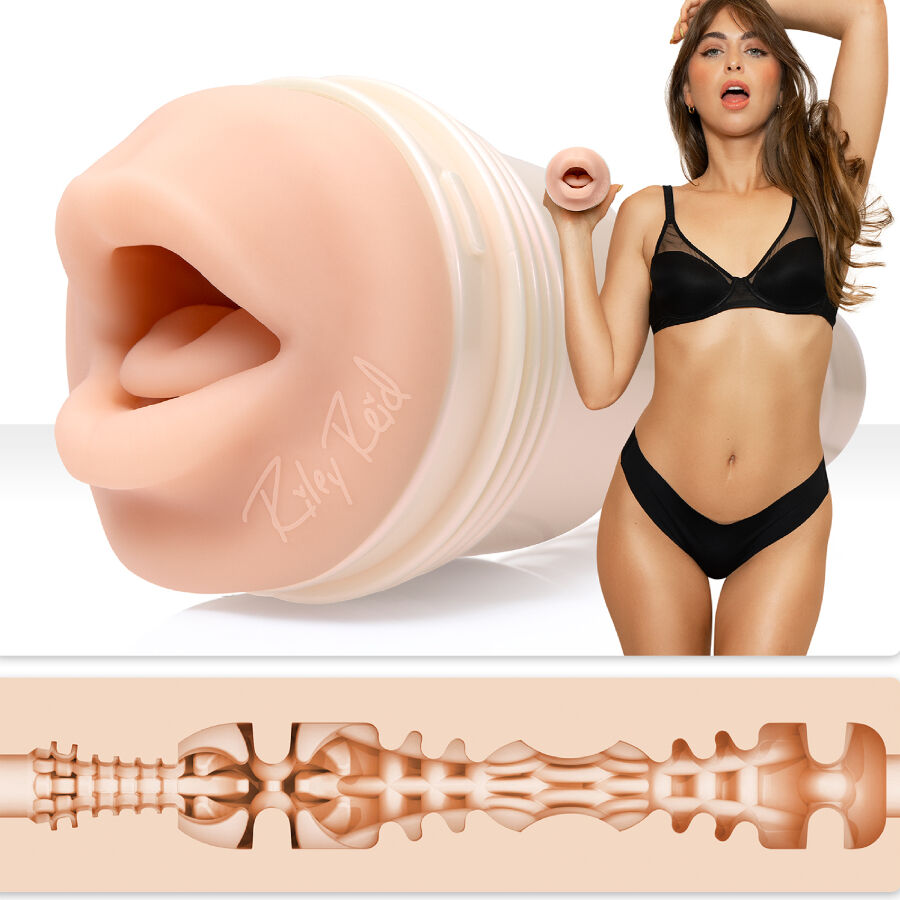 Masturbateur Fleshlight Riley Reid Insomnia avec gaine interne texturée