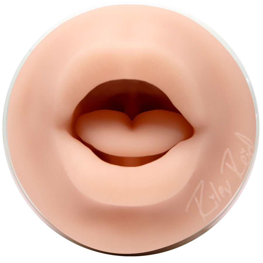Gros plan de l’entrée du Fleshlight Riley Reid Insomnia