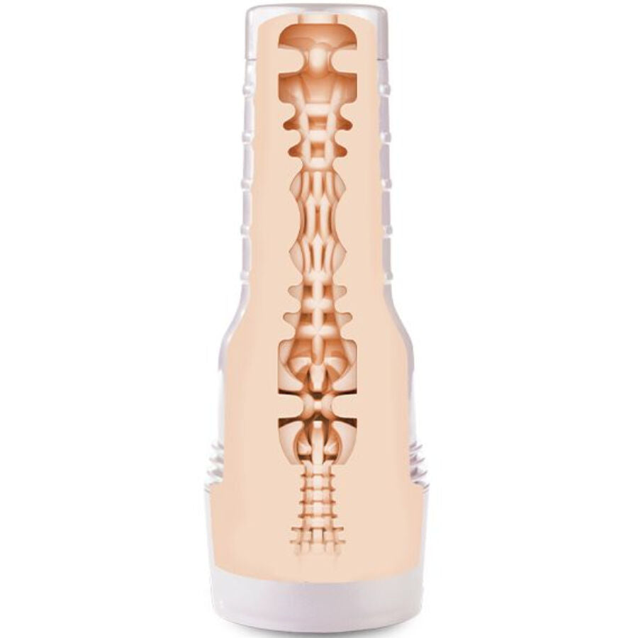 Vue transparente de la texture interne du Fleshlight Riley Reid Insomnia