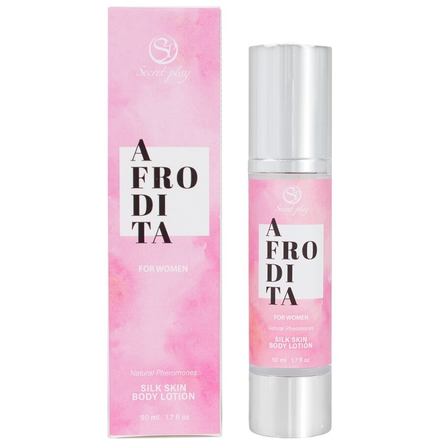 Lotion corporelle Aphrodite Silk Skin attractif sexuel truff — vue principale
