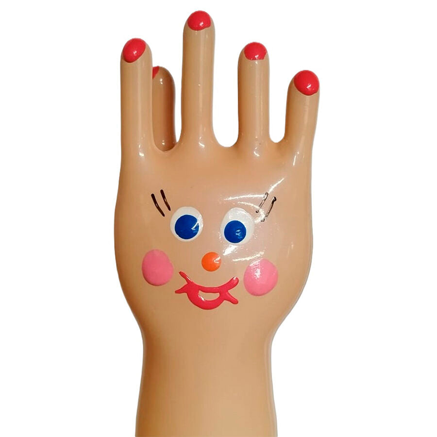 Préservatifs fantaisie peints à la main grande main joyeuse XL