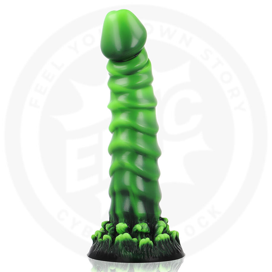 Gode fantaisie Caelion en silicone racine vivante — vue de profil