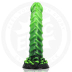 Gode fantaisie Caelion en silicone racine vivante — vue de dos