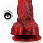 Gode fantaisie Vulcanus en silicone dragon de la nuit — emballage produit