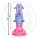 Gode fantaisie Oceara en silicone sérénité de l'aube — détail produit