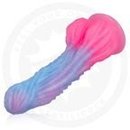 Gode fantaisie Selara en silicone lumière de l'aube — détail texture surface