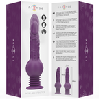 Vibromasseur lapin à mouvement de va-et-vient violet — emballage produit