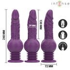 Vibromasseur lapin à mouvement de va-et-vient violet — détail produit