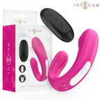 Double stimulateur vibrant en forme de U avec télécommande — vue principale