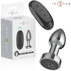 Plug anal vibrant en métal avec télécommande — vue principale