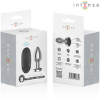 Plug anal vibrant en métal avec télécommande — emballage produit