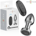 Plug anal vibrant en métal avec télécommande — comparatif dimensionnel