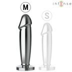 Plug anal vibrant en métal avec télécommande — angle alternatif