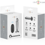 Plug anal vibrant en métal avec télécommande — packaging fournisseur