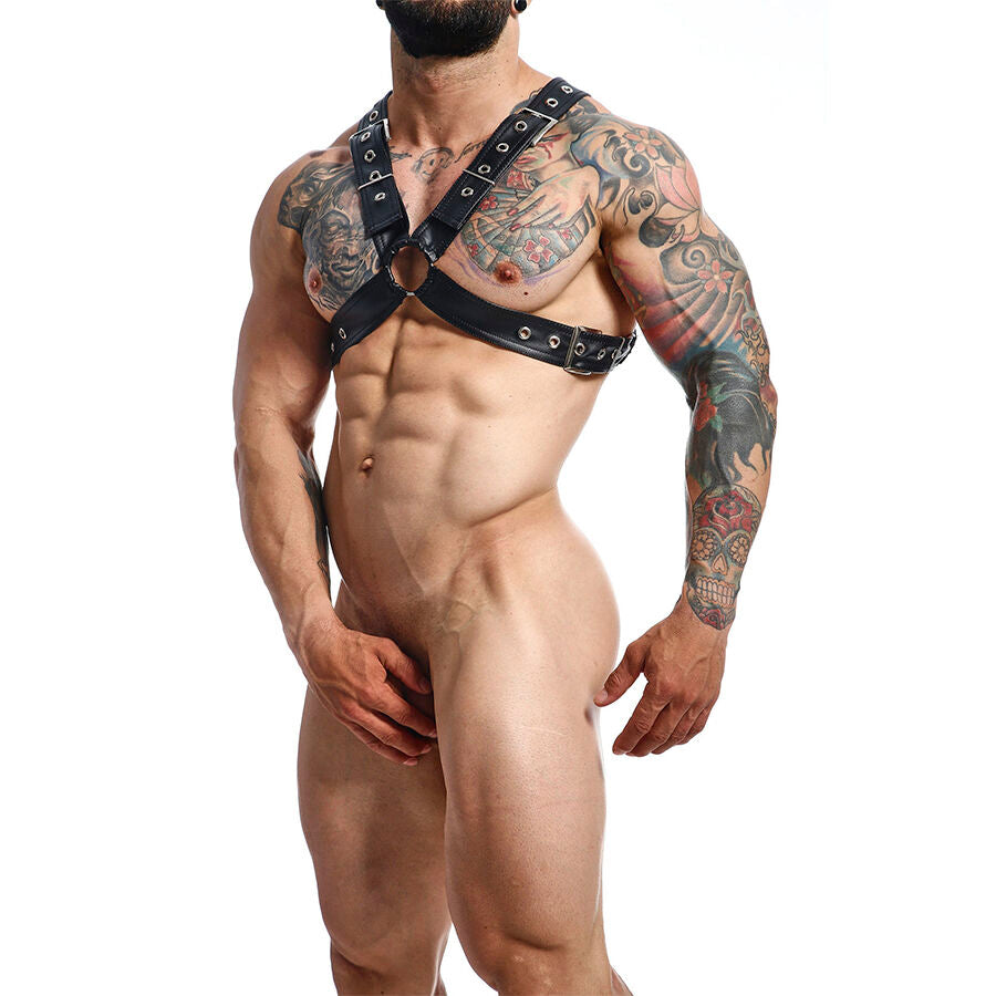 Harnais chaîne noire dngeon taille unique X