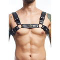 Ceinture-harnais homme à sangles noires — vue principale