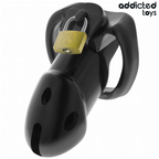 Cage de chasteté avec 3 anneaux interchangeables et cadenas — détail produit