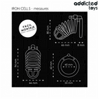 Cage À Pénis En Métal Iron Cell Cm Taille S