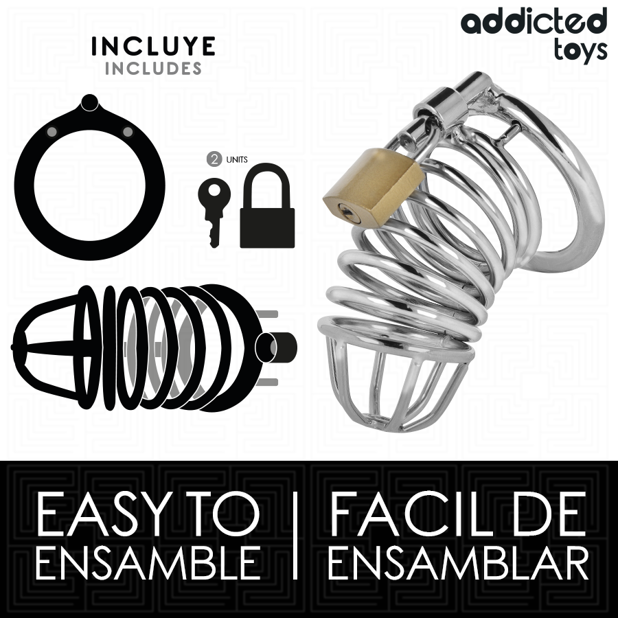 Cage À Pénis En Métal Iron Cell Cm Taille S