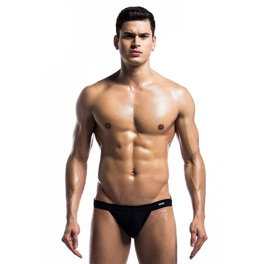 Maillot de bain fetish jockstrap noir taille L