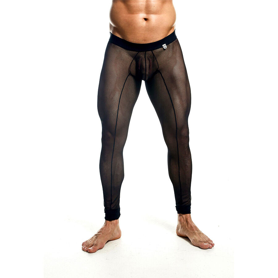 Collants résille homme fétichiste Équilibre — vue de profil