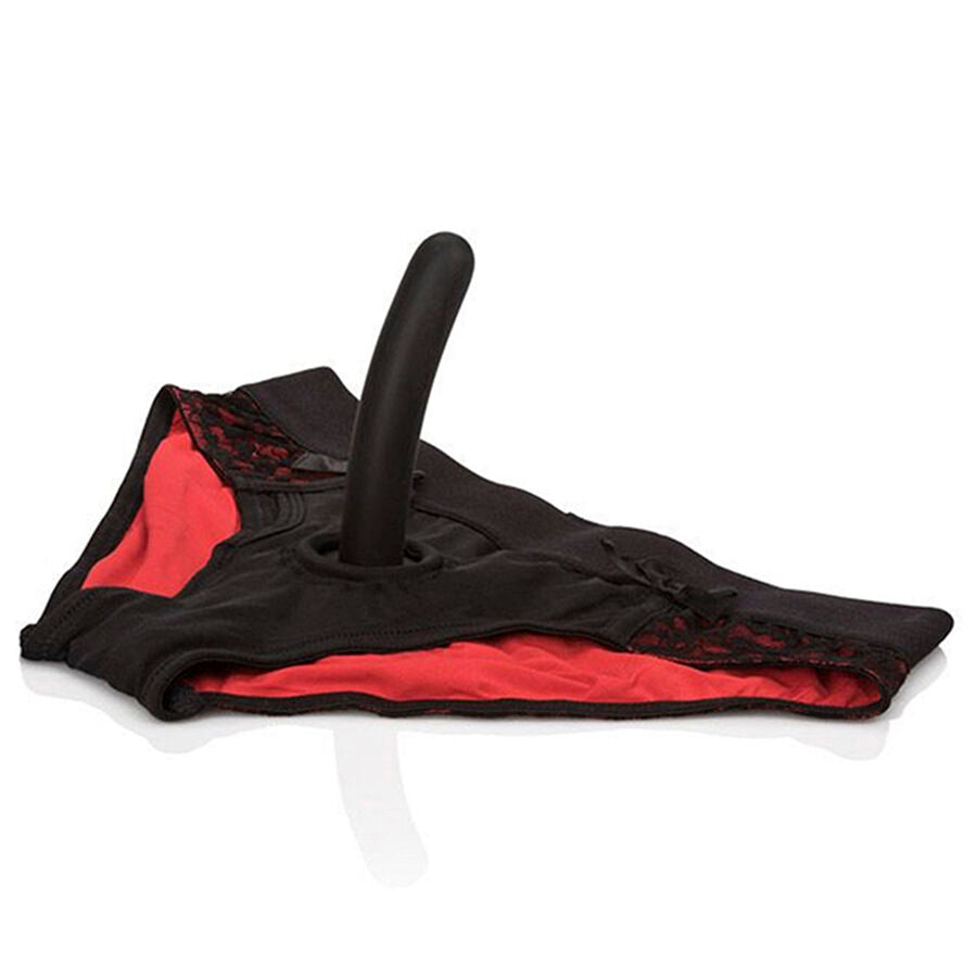 Scandal ensemble culotte rouge avec gode taille S/M