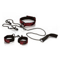 Kit de soumission complet menottes collier et pinces — vue principale